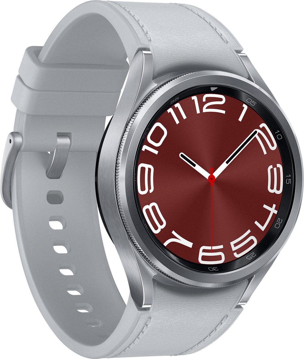 Afbeelding 3 van Samsung Galaxy Watch6 Classic - Smartwatch - 43mm - Silver