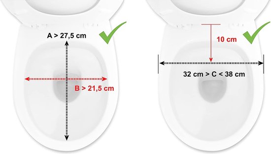 PEPE - Toiletverhoger 15 cm met Deksel, Verhoogde Toiletbril Ouderen, WC Verhoger, Toiletverhoger voor Handicap, Verhoogde Toiletbril Lifter, Raised Toilet Seat for Adults, Toiletverhogers Wit