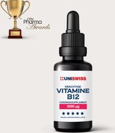 B12 - Vitamines B12 - Vitamine B12 - Vegan - Bio Oil - Adultes - Enfants - BioSwissPharma - MyCell Enhanced Technology® - 10ML - 200 gouttes - 3000 μg
