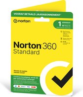 Norton 360 Standard - 1 Apparaat - 1 Jaar - 10GB - Nederlands - Windows/MAC/Android/iOS Download