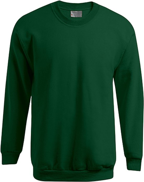 Men's Sweater 'New 100' met ronde hals Forest - 5XL