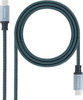 Kabel USB C NANOCABLE 10.01.4101-L150-COMB 1,5 m Groen