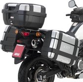 GIVI Monokey Zijkoffers Fietstashouder Suzuki DL 650 V-Strom L2/L3/L4/L5/L6 - Black