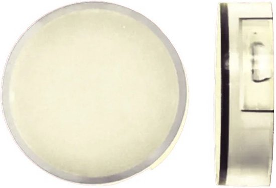 Lentille à bouton-poussoir ronde - Convient pour MS700 - Wit - 2 pcs
