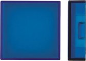 Drukknoplens Vierkant - Geschikt voor Ms700 Blauw - 2 stuks
