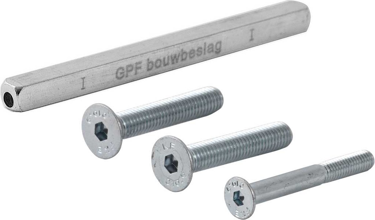 Bevestiging - Staal verzinkt - GPF - AG0317 bevestigingsset