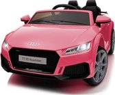 Voiture électrique pour enfants Audi TTRS 12V | Voiture électrique pour enfants | voiture pour enfants Avec télécommande | Voiture pour enfants (rose)