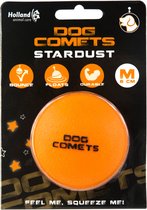 Dog Comets Ball Stardust - Hondenspeelgoed - Hondenbal - Ø6 cm - 1 stuk - Natuurlijk rubber - Oranje