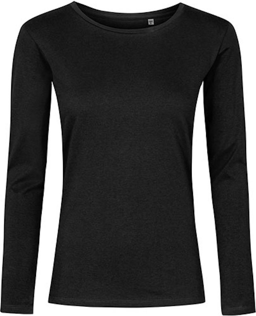 Promodoro Women´s Roundneck T-Shirt Long Sleeve XO1565 - Black - S