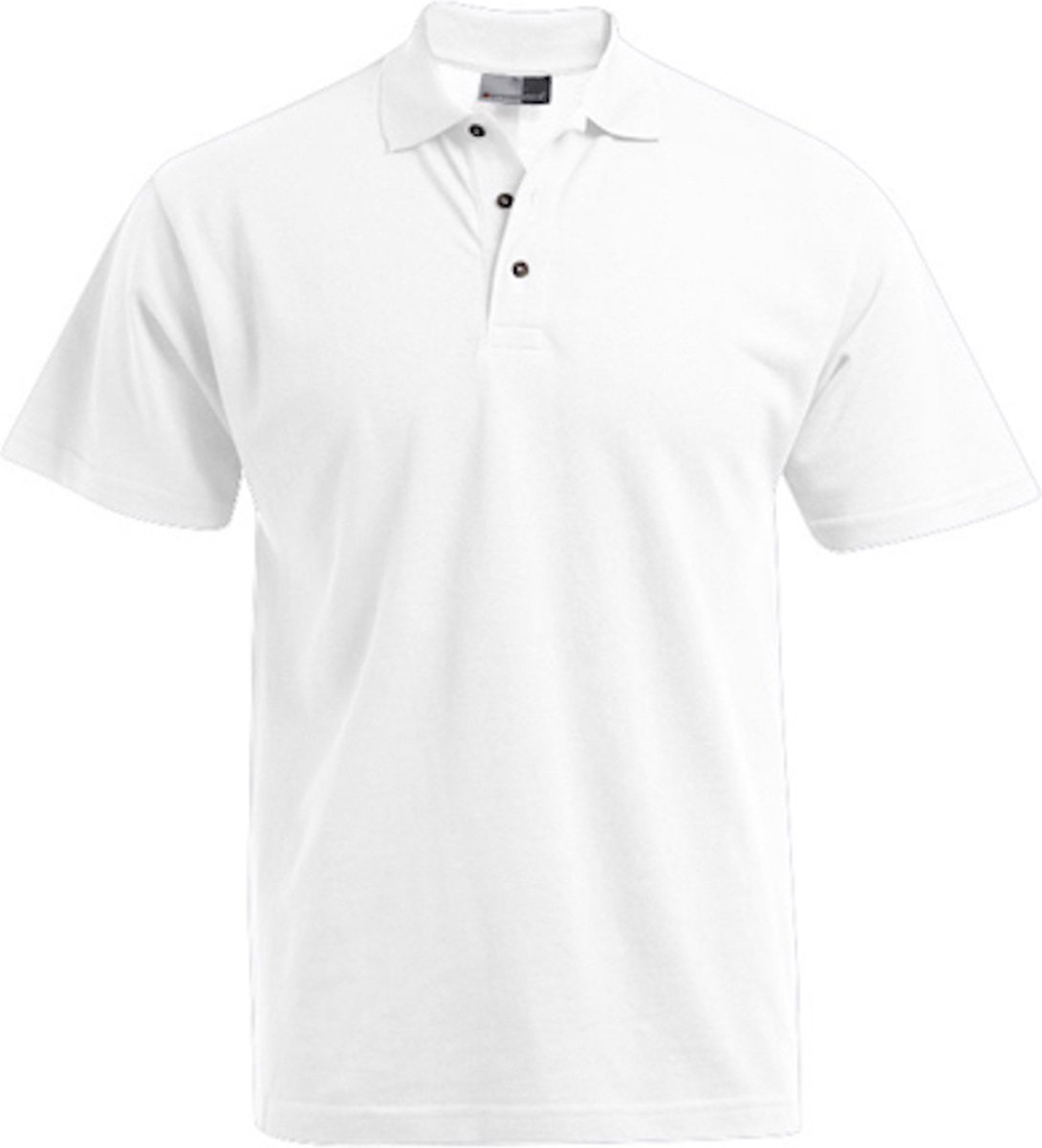 Men´s Premium Polo met korte mouwen White - S