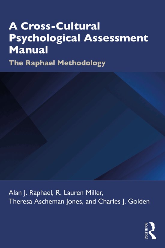 A Cross-Cultural Psychological Assessment Manual - cover