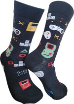 Verjaardag cadeau - Game sokken - Spel - vrolijke sokken - valentijn cadeau - aparte sokken - grappige sokken - leuke dames en heren sokken - moederdag - vaderdag - Socks waar je Happy van wordt - Maat 41-46