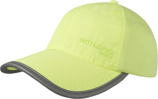 Hatland - UV-Sportpet voor volwassenen - Apollo - Limoen - maat Onesize