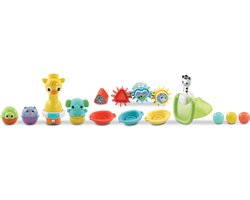 VTech Baby 6-in-1 Waterpret Badset – Badspeelgoed – Babyspeelgoed – 15 Onderdelen – Speelgoed 1 Jaar