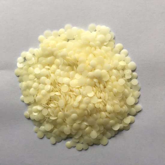 Waskopen.nl Rice Bran Wax T1, 250 gram - 100% natuurlijk - rijsten was - ricebran wax - DIY was - verdikking was