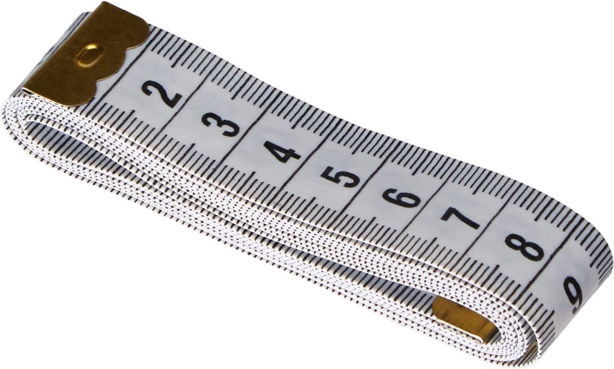 Lot de 3 pieces ruban à mesurer doux pour mesurer le corps, 150 cm, mini  mètre