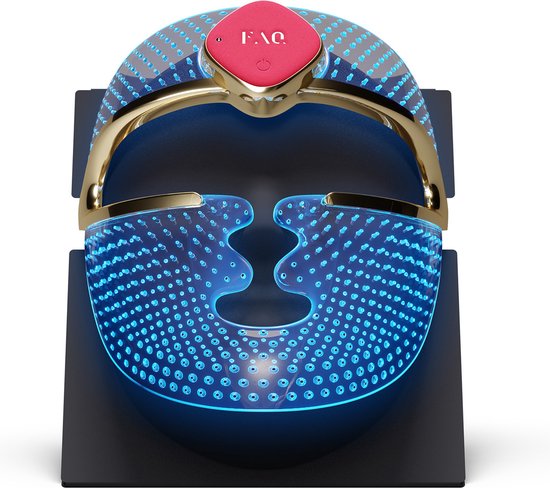 FAQ™ 201 Ultra-lichtgewicht siliconen RGB LED anti-aging gezichtsmasker