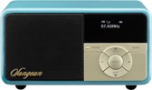 Sangean DDR-7X Radio DAB+, VHF (FM) AUX, Bluetooth Toetsvergrendeling, Oplaadbaar Groen