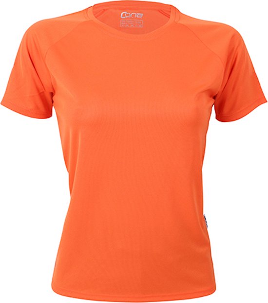 Chemise de sport femme ' Tech Tee' à manches courtes Orange - M