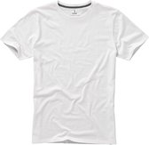 Heren T-shirt 'Nanaimo' met ronde hals White - XXL