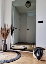 Rechthoekige Spiegel - Muurspiegel - Verzilverd - 60 X 110 cm - Dikte: 4 mm - In Nederland Geproduceerd - Incl. Spiegellijm - Top Kwaliteit Wandspiegel Zonder Lijst
