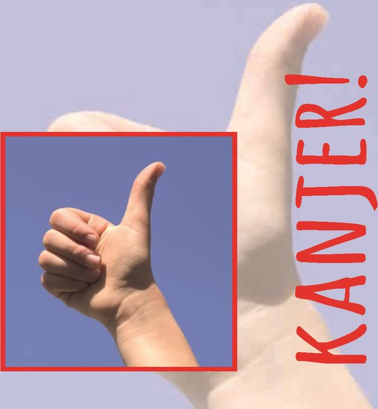 Carte Fleur De Luxe - "Kanjer" - Carte Cadeau - 20 Pièces - Cartes De Remerciement - Fleurs - 7x7cm - Avec Perçage