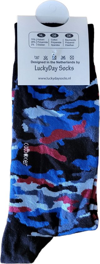 Verjaardag cadeau - Leger sokken - camouflage - vrolijke sokken - valentijn  cadeau -... | bol.com