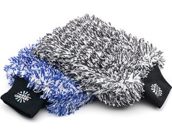 The Rag Company - The Cyclone - Ultra Wash Mit Combo - Blue & Black - 2 Pack