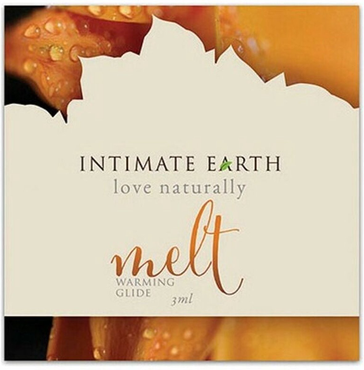 Intimate Earth - Melt Verwarmend Glijmiddel Foil 3 ml