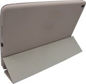 Apple iPad Pro 9,7-inch (jaar 2016) Modelnummer: A1673 A1674 A1675 Smart Cover Case inclusief Achterkant Back Cover Hoes - Kleur Beige