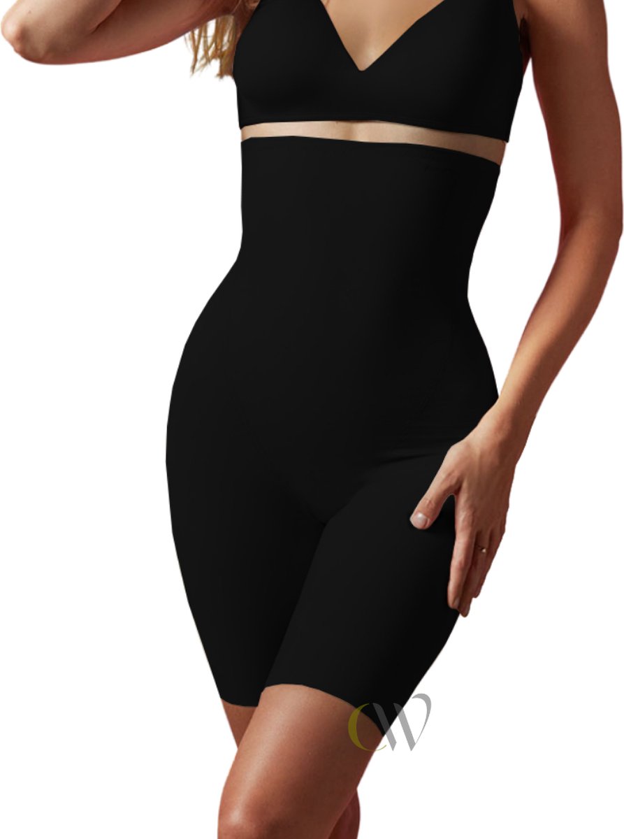 Janira Perfect Curves High Waist Bermuda | Zwart Black