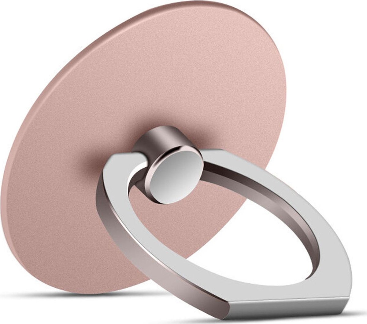 Mobigear Telefoon Ring OnePlus Nord CE5 | Mobigear Round - Roségoud Universeel
