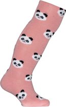 Bonnie Doon - Baby - Panda Tights - Blush Pink - maat 56/62