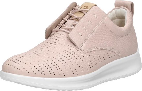Ecco Aquet dames sneaker - Roze - Maat 37 | bol.com