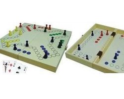 Keezen-Reiscassette 30cm 2 of 4 personen spelregels