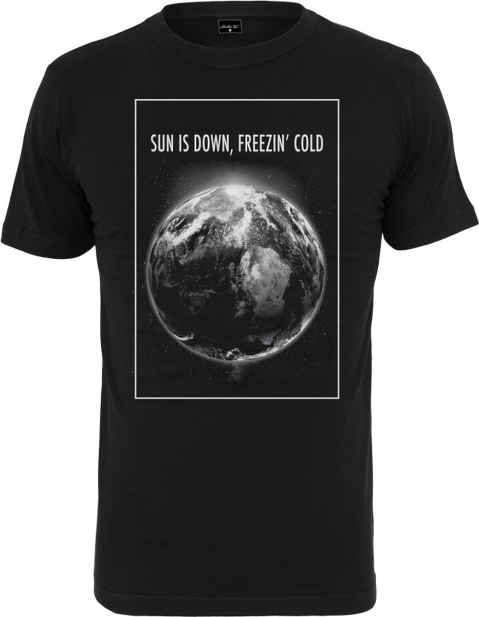 Mister Tee Freezing Cold Heren T-shirt S Zwart