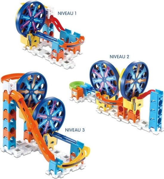 Circuit à billes électronique Marble Rush - Super Sky Tower Set