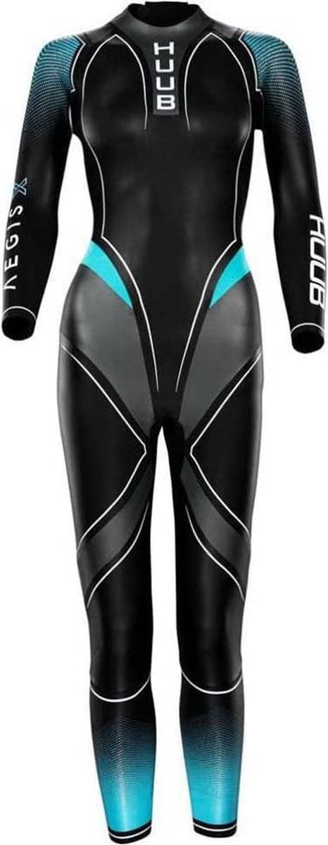 2025 Huub Dames Aegis X 3:3 Open Water Swimming Wetsuit - Blac