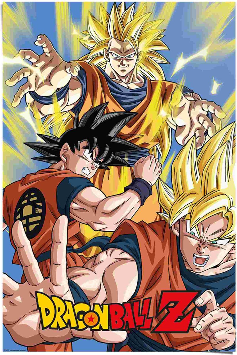 ABYstyle - Dragon Ball Z Poster Saiyajin Arc 91.5 x 61 cm