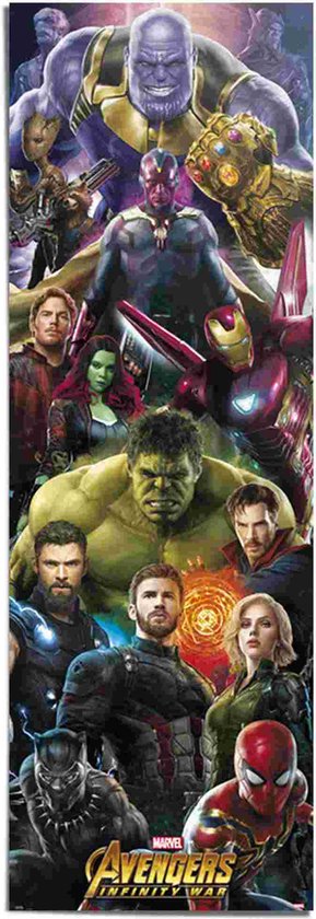 Poster Marvel Avengers - infinity war 158x53 cm