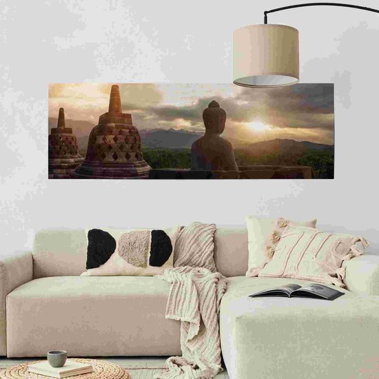 Poster Religie Borobudur 53x158 cm