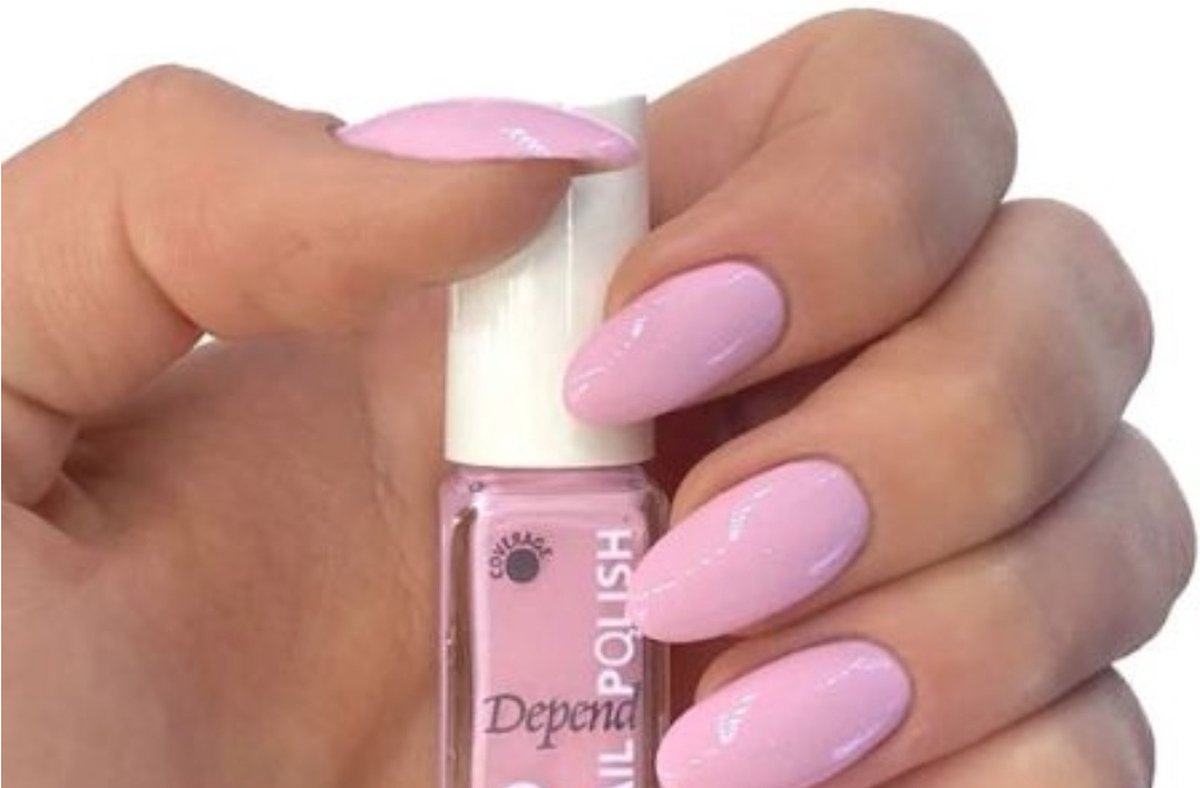 Nailpolish Depend O2 30% zuurstofdoorlatend 687 Pink Sweet Pink | bol.com