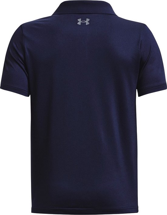 UA Performance Polo-Midnight Navy / / Pitch Gray — afbeelding 3