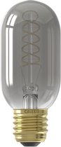 Calex Flexfilament LED buislamp E27 4W 136lm 1800K Titanium dimbaar Ø4.5x11cm T45