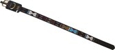 Baringo halsband / Hondenhalsband - Echt Leder - Breedte 25 mm - Nekomtrek 52 - 57 (GELIEVE ALVORENS BESTELLEN OPMETEN)