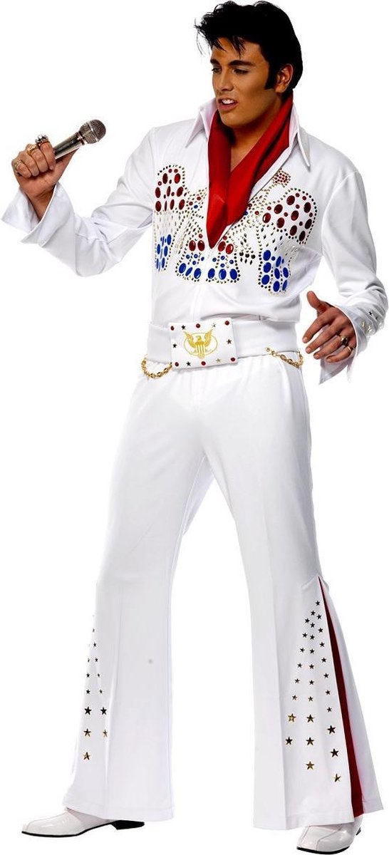 Zakje dutje zoom Elvis Presley™-kostuum voor mannen - Verkleedkleding - One size" | bol.com