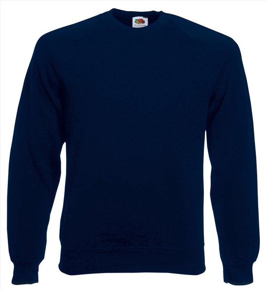 Fruit Of The Loom Herren Raglan Sweatshirt - Klassischer Baumwoll-Pullover, Bequem Und Langlebig
