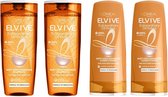 Elvive - Huile Extraordinaire - Huile de coco Fine - 2 Shampooing & 2 Après-shampooing