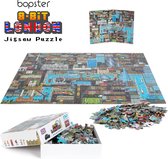 Bopster - Londen puzzel - 180 stukjes - 57x42cm - geweldig 8-bit design - ontdek alle bekende gebouwen