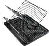 EPKA Bamboo zwart afdruiprek afwasrek staal 1208958219